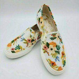 KEDS x RIFLE PAPER Co. Lovely Floral Print Double Decker Slip On Sneaker 6